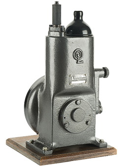 Drehschieber-Pumpe mit Gas-Ballast